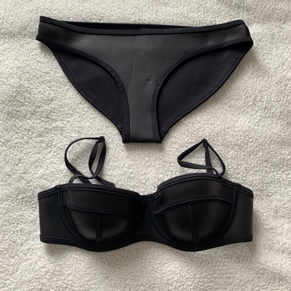 triangl swimwear Other - TRIANGL Swimwear Black Bikini, unused. Size small